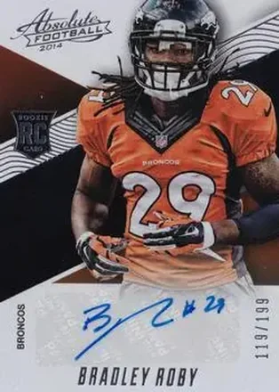 2014 Panini Absolute #187 - Bradley Roby - Denver Broncos
