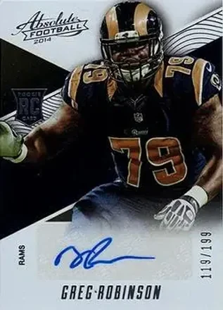 2014 Panini Absolute #196 - Greg Robinson - St. Louis Rams