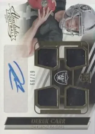 2014 Panini Absolute #214 - Derek Carr - Oakland Raiders
