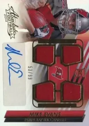 2014 Panini Absolute #232 - Mike Evans - Tampa Bay Buccaneers