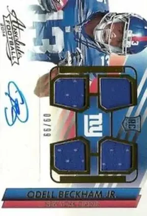 2014 Panini Absolute #233 - Odell Beckham Jr. - New York Giants