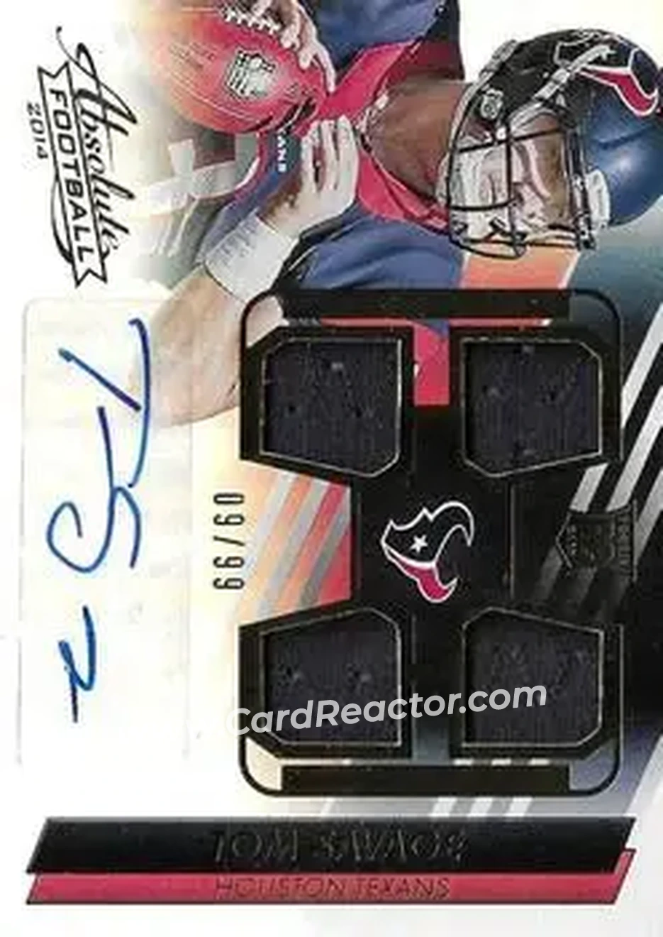 2014 Panini Absolute #239 - Tom Savage - Houston Texans - Front