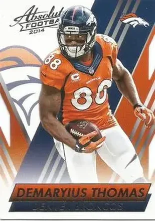 2014 Panini Absolute - Retail #1 - Demaryius Thomas - Denver Broncos
