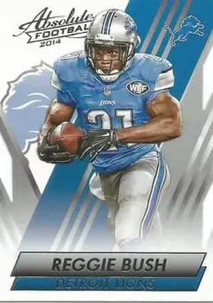 2014 Panini Absolute - Retail #2 - Reggie Bush - Detroit Lions