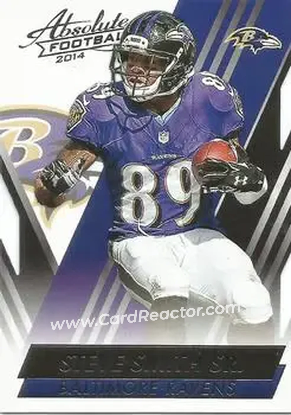 2014 Panini Absolute - Retail #4 - Steve Smith Sr. - Baltimore Ravens - Front