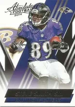 2014 Panini Absolute - Retail #4 - Steve Smith Sr. - Baltimore Ravens