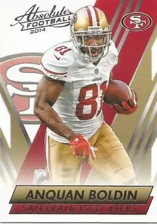 2014 Panini Absolute - Retail #7 - Anquan Boldin - San Francisco 49ers