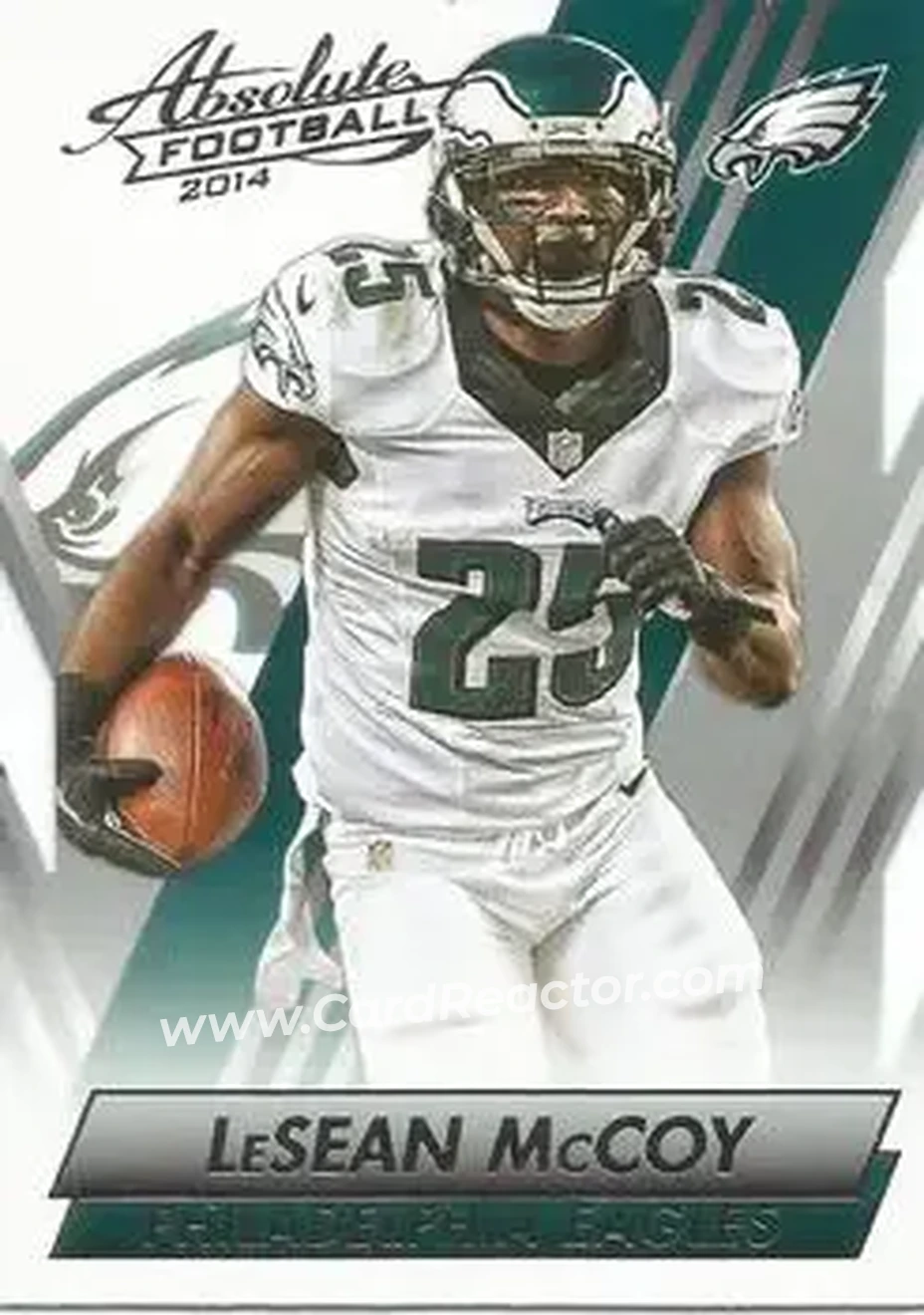 2014 Panini Absolute - Retail #8 - LeSean McCoy - Philadelphia Eagles - Front 2014 Panini Absolute - Retail #8 - LeSean McCoy - Philadelphia Eagles - Front