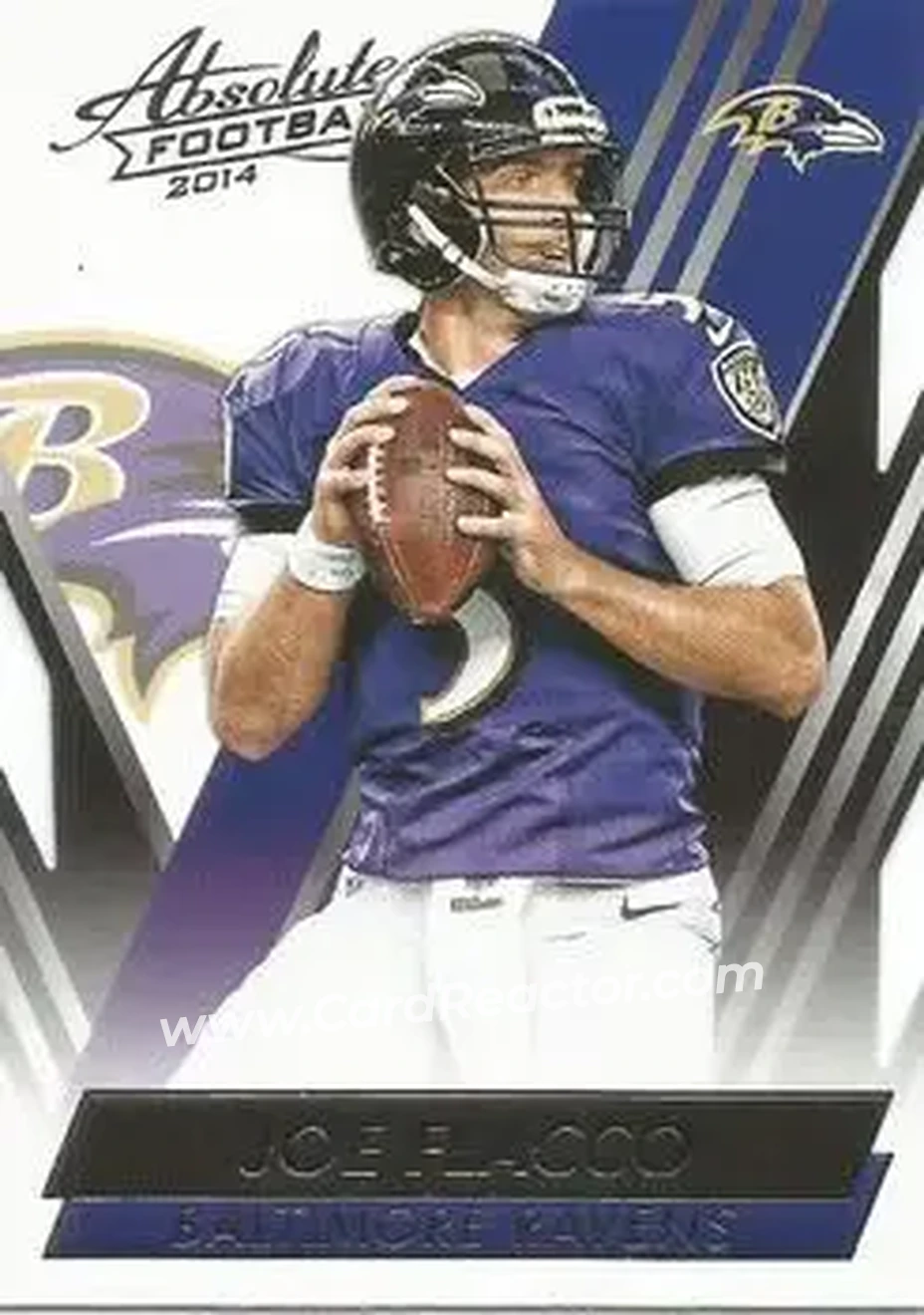2014 Panini Absolute - Retail #17 - Joe Flacco - Baltimore Ravens - Front
