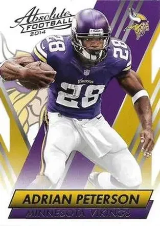 2014 Panini Absolute #25 Retail Adrian Peterson