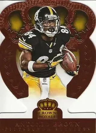 2014 Panini Crown Royale #26 - Antonio Brown - Pittsburgh Steelers