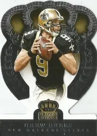 2014 Panini Crown Royale #33 - Drew Brees - New Orleans Saints