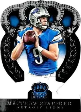 2014 Panini Crown Royale #41 - Matthew Stafford - Detroit Lions