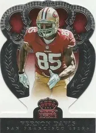 2014 Panini Crown Royale #44 - Vernon Davis - San Francisco 49ers