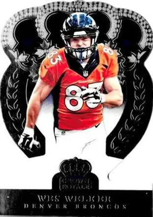 2014 Panini Crown Royale #47 - Wes Welker - Denver Broncos