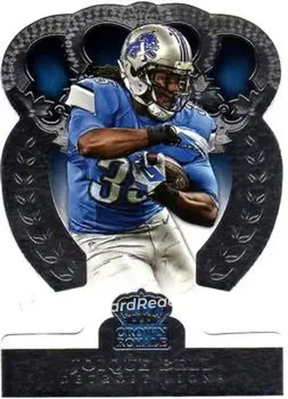 2014 Panini Crown Royale #48 - Joique Bell - Detroit Lions - Front