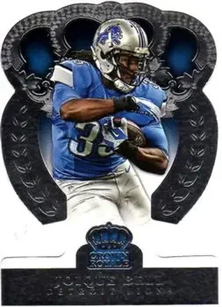 2014 Panini Crown Royale #48 - Joique Bell - Detroit Lions