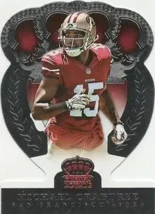 2014 Panini Crown Royale #57 - Michael Crabtree - San Francisco 49ers