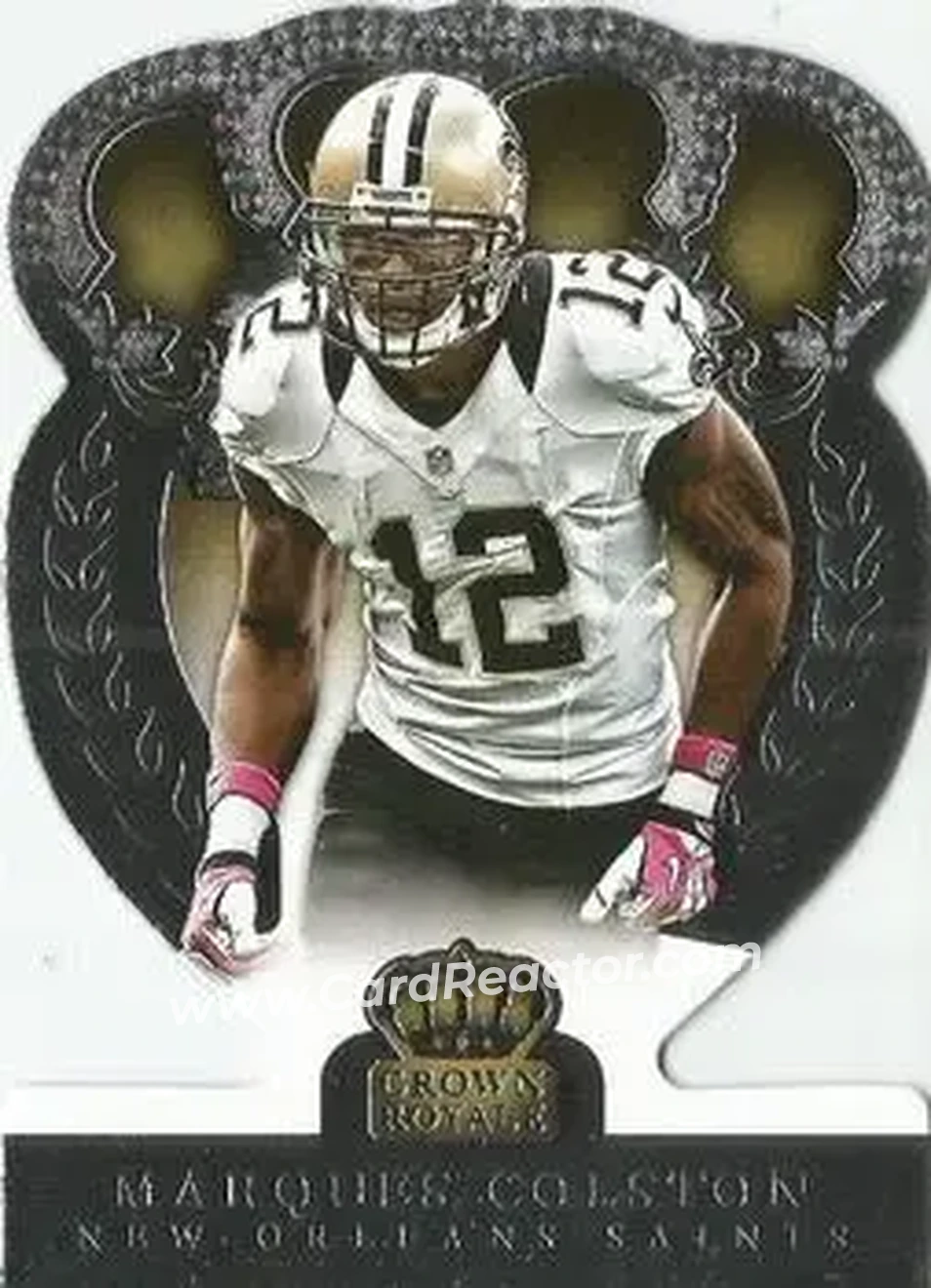 2014 Panini Crown Royale #58 - Marques Colston - New Orleans Saints - Front