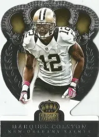 2014 Panini Crown Royale #58 - Marques Colston - New Orleans Saints
