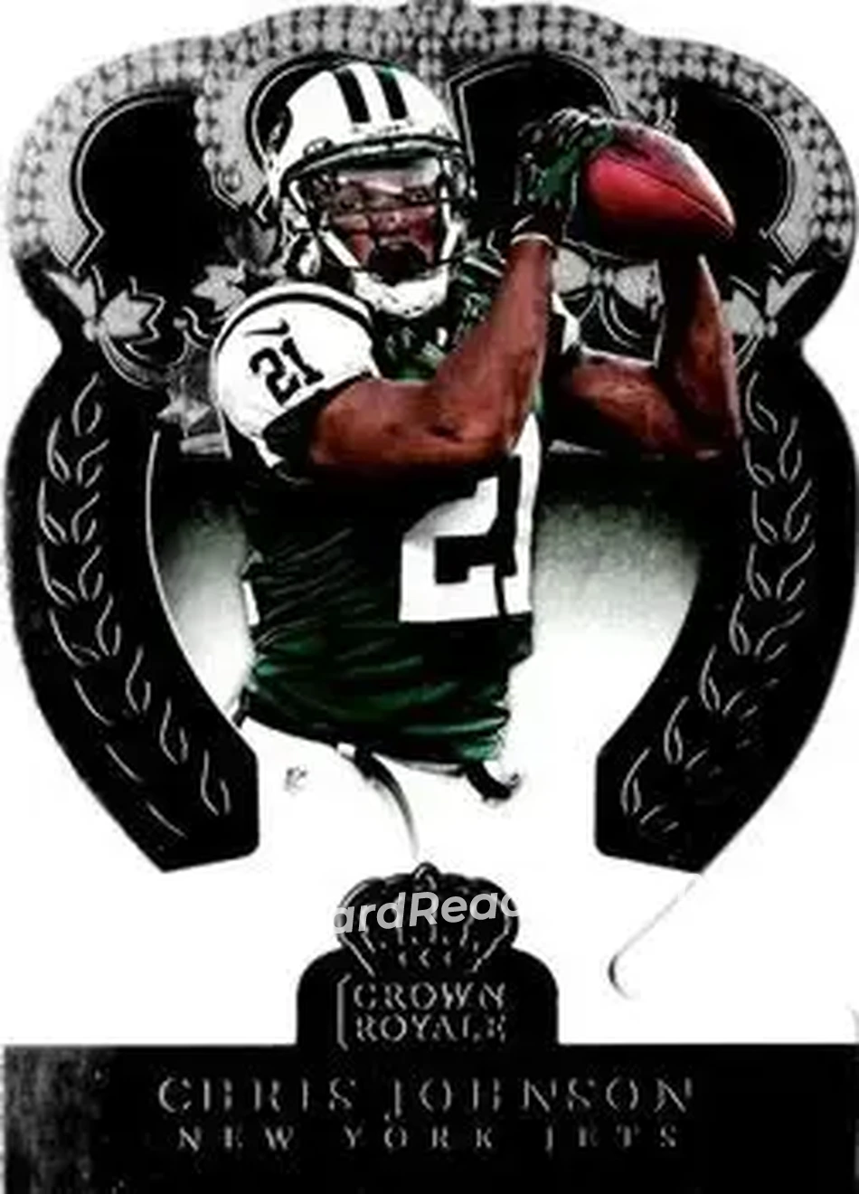2014 Panini Crown Royale #65 - Chris Johnson - New York Jets - Front