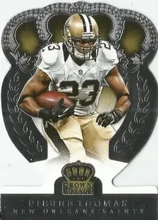 2014 Panini Crown Royale #79 - Pierre Thomas - New Orleans Saints