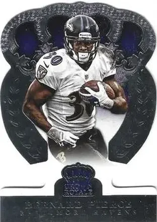 2014 Panini Crown Royale #81 - Bernard Pierce - Baltimore Ravens