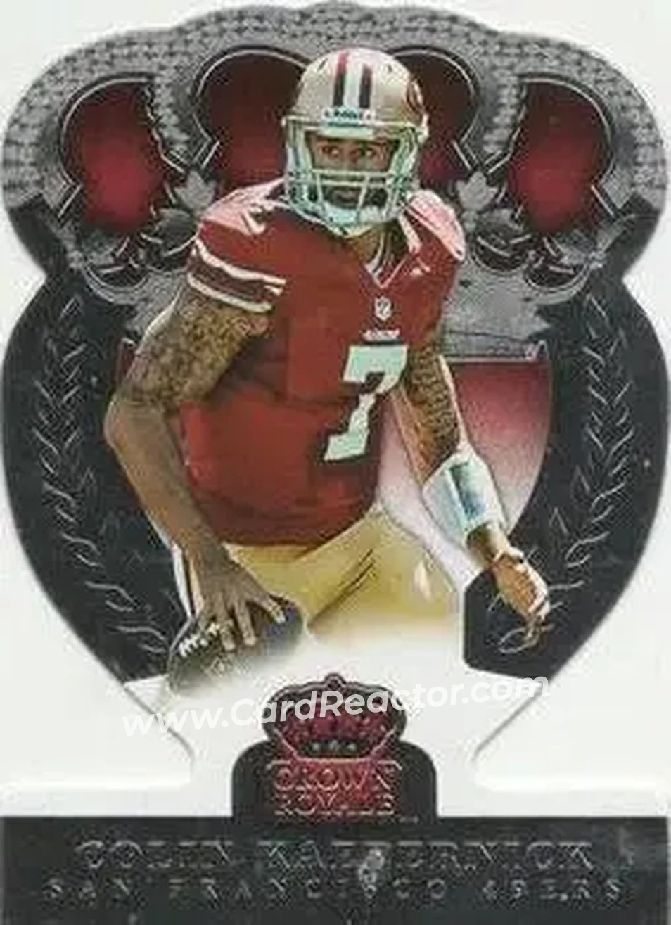 2014 Panini Crown Royale #83 - Colin Kaepernick - San Francisco 49ers - Front