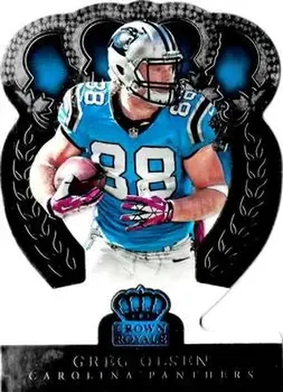 2014 Panini Crown Royale #85 - Greg Olsen - Carolina Panthers
