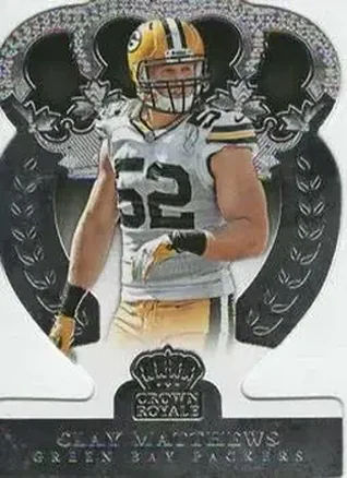 2014 Panini Crown Royale #86 - Clay Matthews - Green Bay Packers
