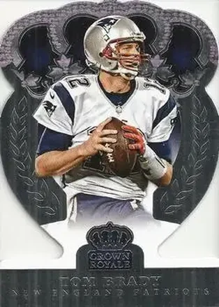 2014 Panini Crown Royale #87 - Tom Brady - New England Patriots