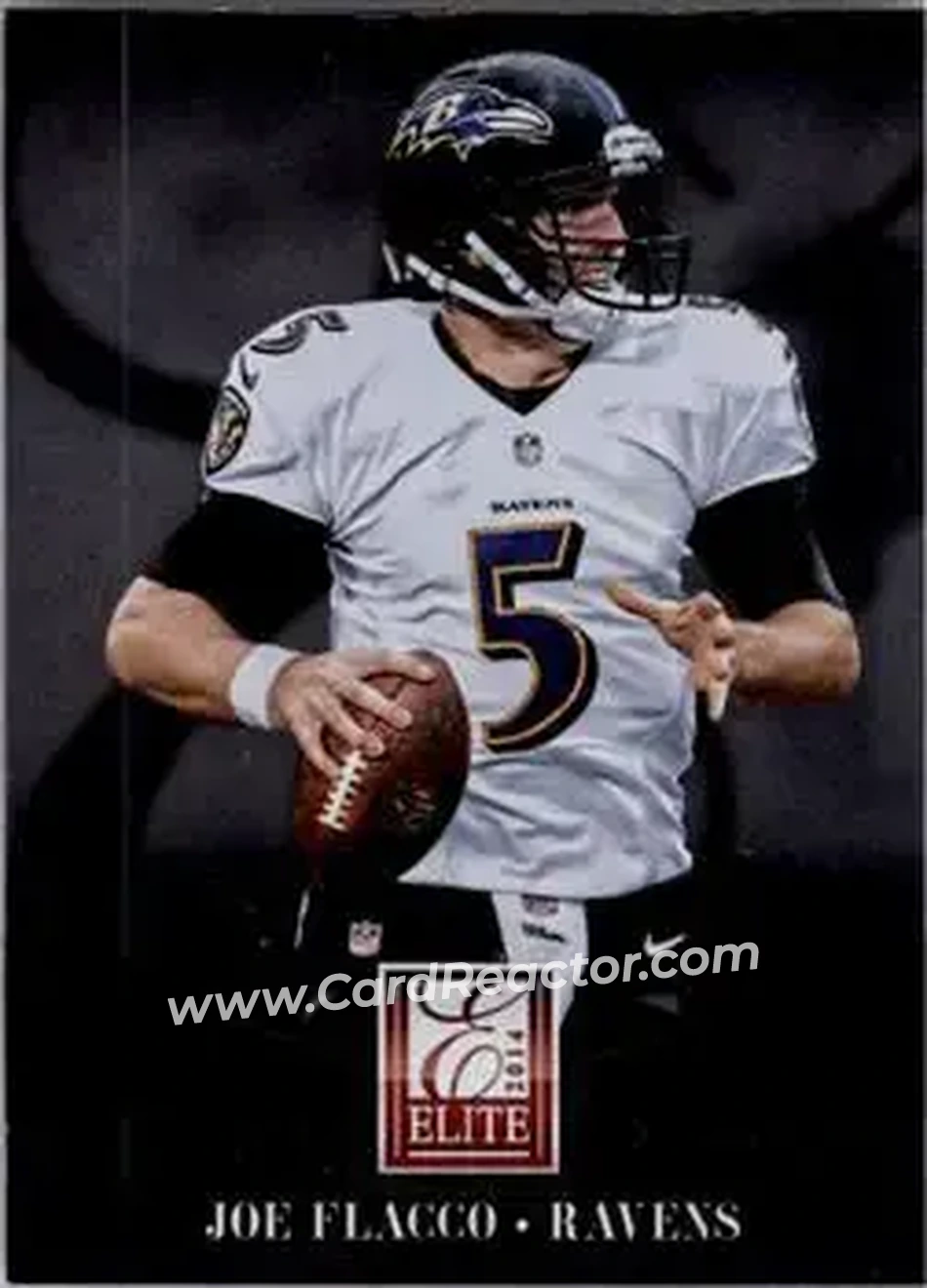 2014 Panini Elite #7 - Joe Flacco - Baltimore Ravens - Front