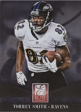 2014 Panini Elite #8 - Torrey Smith - Baltimore Ravens