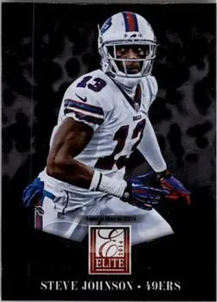 2014 Panini Elite #11 - Steve Johnson - San Francisco 49ers