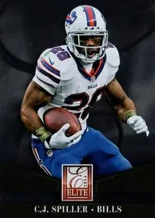 2014 Panini Elite #12 - C.J. Spiller - Buffalo Bills
