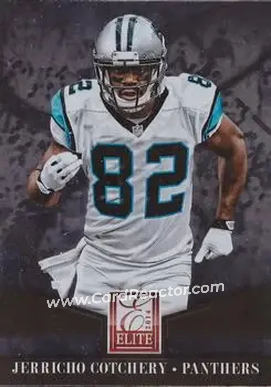2014 Panini Elite #14 - Jerricho Cotchery - Carolina Panthers - Front