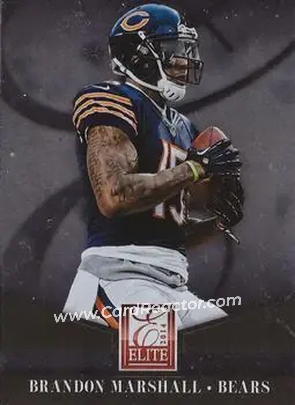 2014 Panini Elite #17 - Brandon Marshall - Chicago Bears - Front