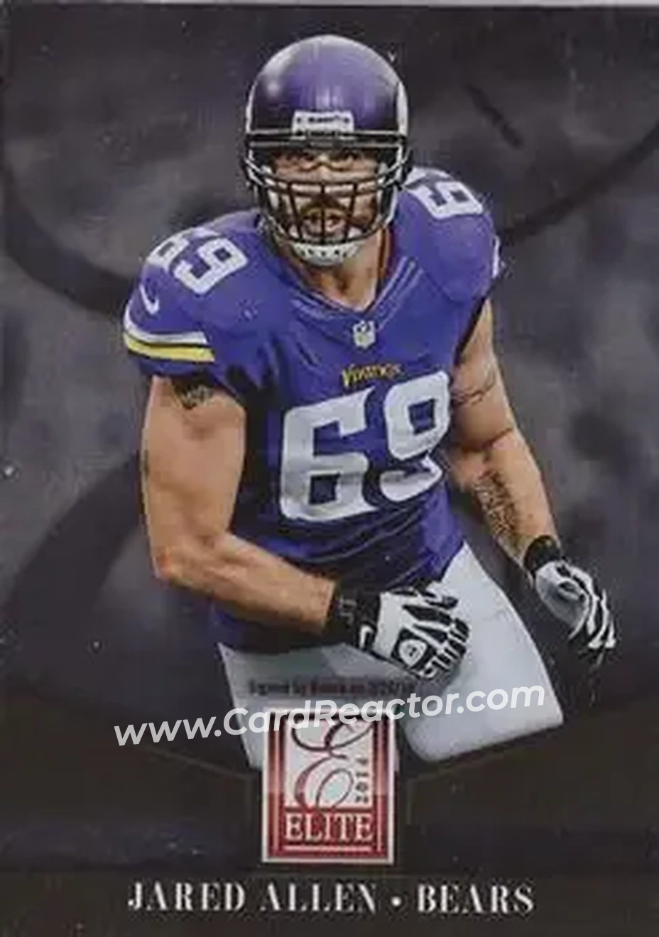2014 Panini Elite #18 - Jared Allen - Chicago Bears - Front