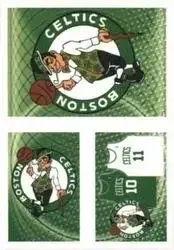 2010-11 Panini Stickers (Brazil) #7 (Brazil) 7 Boston Celtics Logo