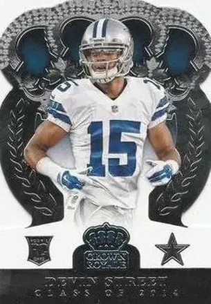 2014 Panini Crown Royale #104 - Devin Street - Dallas Cowboys