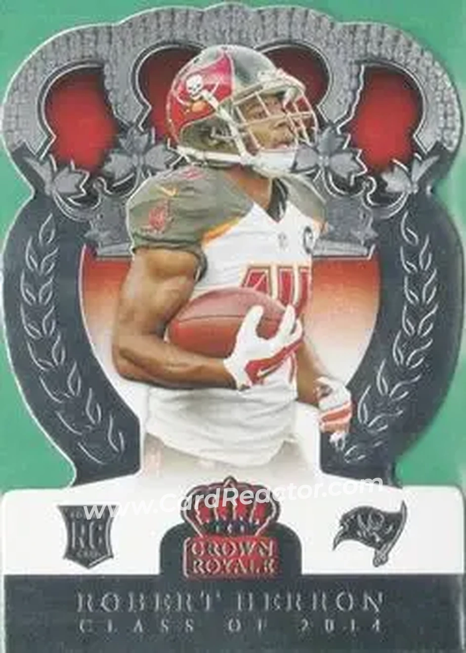 2014 Panini Crown Royale #107 - Robert Herron - Tampa Bay Buccaneers - Front