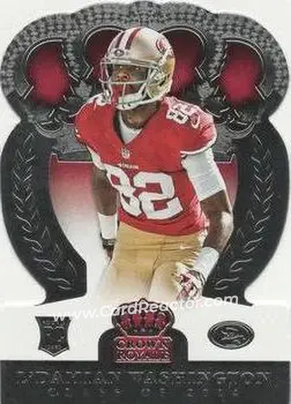 2014 Panini Crown Royale #108 - L'Damian Washington - San Francisco 49ers - Front