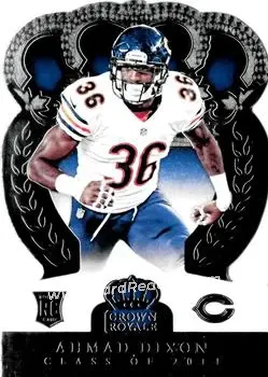2014 Panini Crown Royale #109 - Ahmad Dixon - Chicago Bears - Front