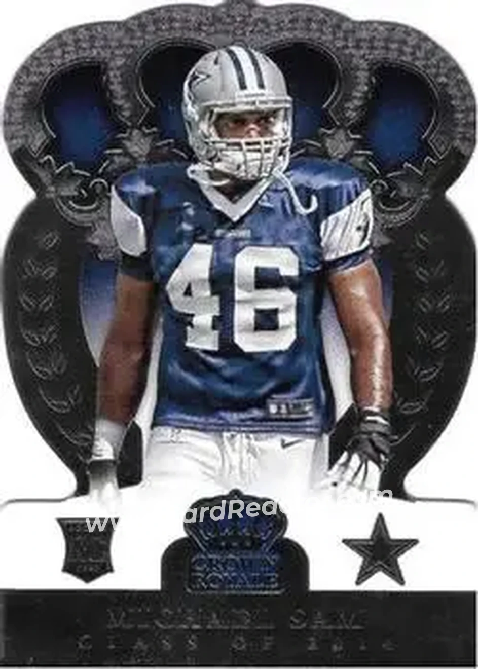 2014 Panini Crown Royale #126 - Michael Sam - Dallas Cowboys - Front