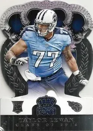 2014 Panini Crown Royale #139 - Taylor Lewan - Tennessee Titans