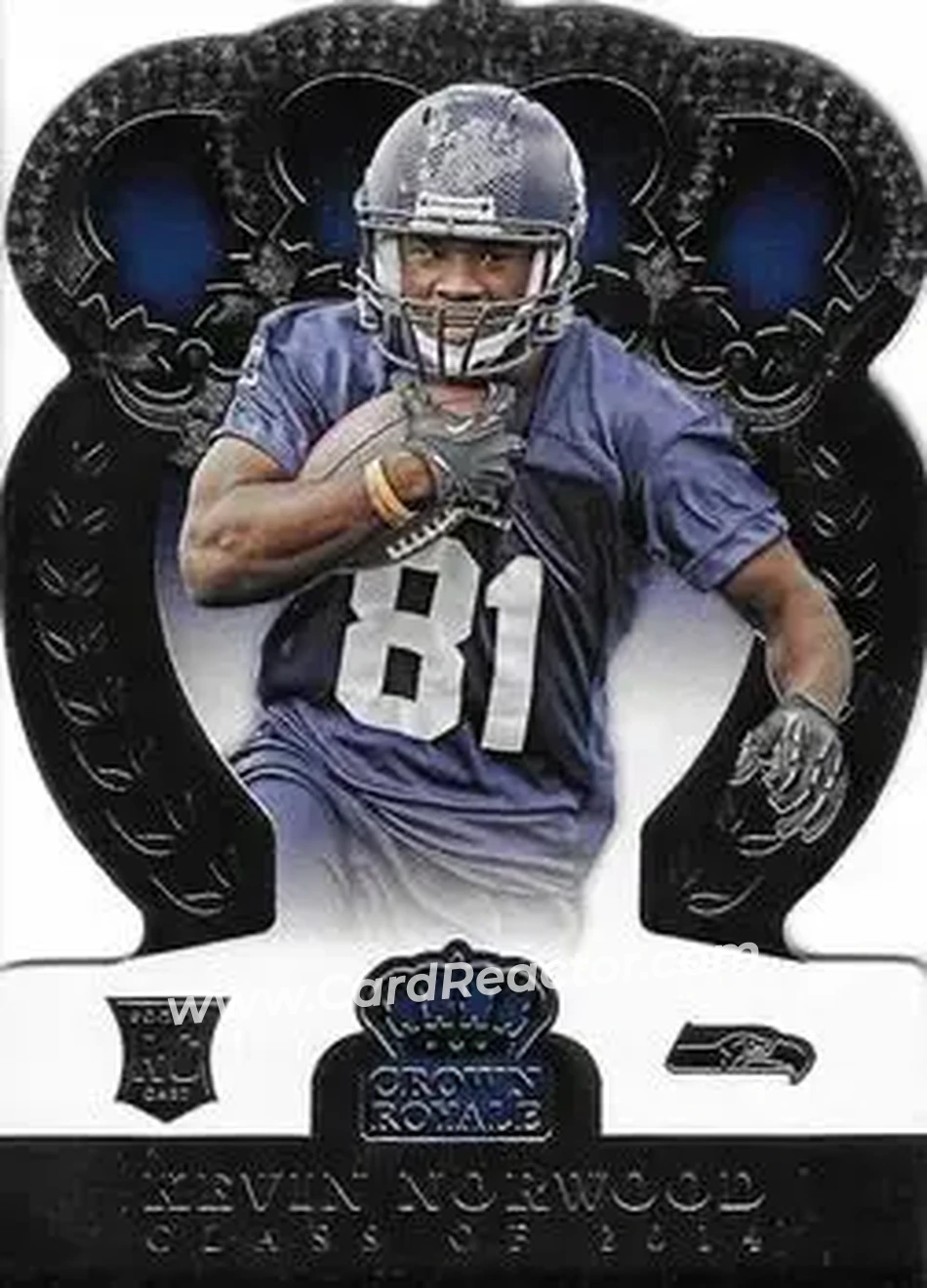 2014 Panini Crown Royale #140 - Kevin Norwood - Seattle Seahawks - Front