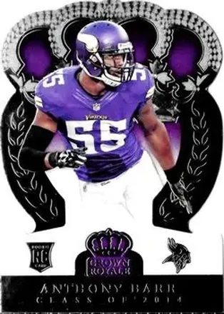 2014 Panini Crown Royale #144 - Anthony Barr - Minnesota Vikings