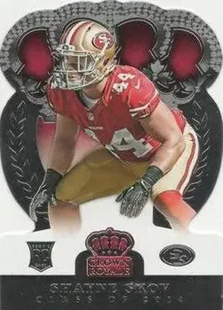 2014 Panini Crown Royale #149 - Shayne Skov - San Francisco 49ers