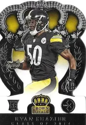 2014 Panini Crown Royale #156 - Ryan Shazier - Pittsburgh Steelers