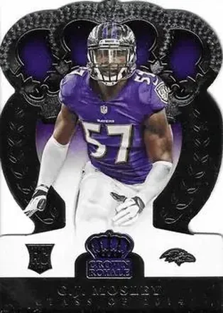 2014 Panini Crown Royale #159 - C.J. Mosley - Baltimore Ravens